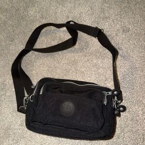Kipling Black Crossbody Bag  - Compact Everyday Carry